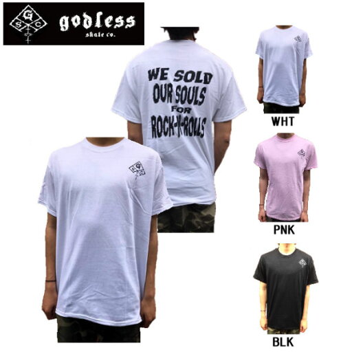 【godless】ゴッドレス SKATEBOARD "SOLD OUR SOULS" t-shirt Tシャツ 半袖 スケートボード スケボー ストリート 54TIDE 54PARK S/M/L/XL/XXL 3カラー【正規品】 【godless】ゴッドレス SKATEBOARD "SOLD OUR SOULS" t-shirt Tシャツ 半袖 スケートボード スケボー ストリート 54TIDE 54PARK S/M/L/XL/XXL 3カラー【正規品】