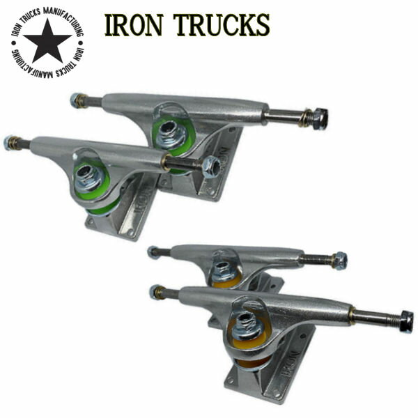 yIRON TRUCKzACAgbN IRON SEMIPOLISH gbN XP[g{[h S  ㋉ skateboard XP{[ HI i21Zbgj5.0/5.25yKizyyΉz