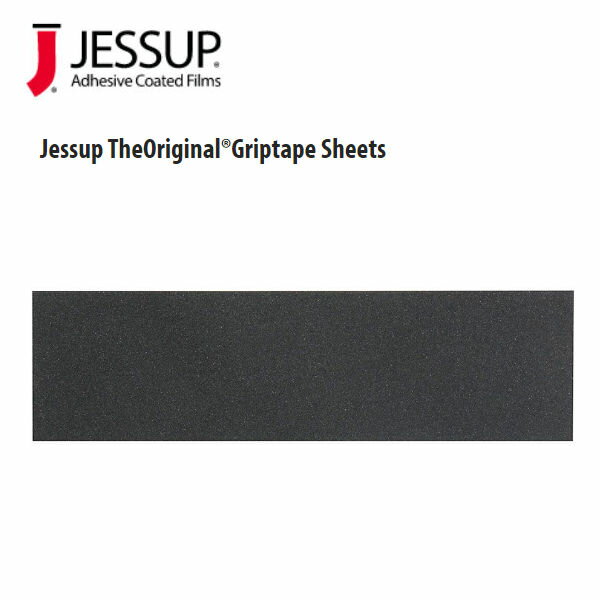 ジェサップ Jessup TheOriginal?Griptape Sheets オリジナルグリップシート デッキテープ ブラック 9" x 33"