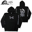 【SKETCHY TANK】スケッチータンク 2020秋冬 CROSS BONES 2 HOOD メンズ 長袖パーカー 2020HOLIDAY フーディー プルオーバー トップス M L XL BLUCK ブラック【正規品】【あす楽対応】