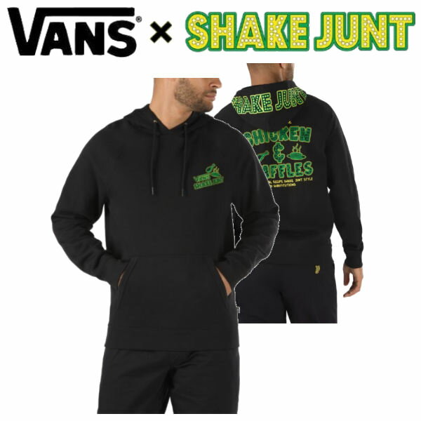 ヴァンズ パーカー メンズ 【VANS】バンズ VANS×SHAKEJUNT VERSA STANDARD PULLOVER シェイクジャント コラボ プルオーバーパーカー パーカー スケートボード【正規品】【あす楽対応】