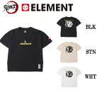 【ELEMENT 】エレメント KIMETSU ZENITSU SS B 鬼滅の刃 我妻善逸 キッズ 男の子 女の子 子ども 子供用 Tシャツ 半袖 トップス ティーシャツ TEE 漫画 アニメ TV バンダイ コラボ スケートボード ストリート 130/140/150/160 3カラー【正規品】