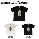 【WORLD WIDE FAMOUS】ワールドワイドフェイマス 2021春夏 聖母マリア Tシャツ メンズ レディース トップス ストリート ティーシャツ S/M/L 2カラー【正規品】【あす楽対応】