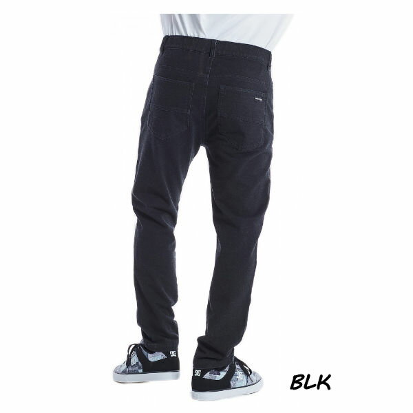 【DC Shoes】ディーシーシューズ 2021秋冬 SKINNY JERSEY PANT メンズ デニムライク パンツ カジュアル スキニー BLK/IND/BDM
