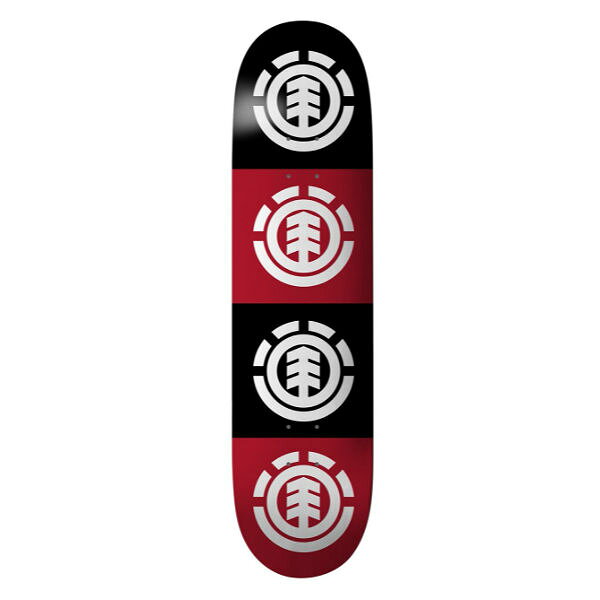 surf&snow 54TIDEの【ELEMENT】エレメント スケートボード QUADRANT SKATEBOARD DECK デッキ 板 大人 単品 8.0インチ ONE COLOR｜アングル2