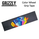 【GRIZZLY】グリズリー Color Wheel GRIPTAPE デッキテープ スケートボード スケボー sk8 skateboard おしゃれ グリップテープ 人気ブランド 正規品【あす楽対応】
