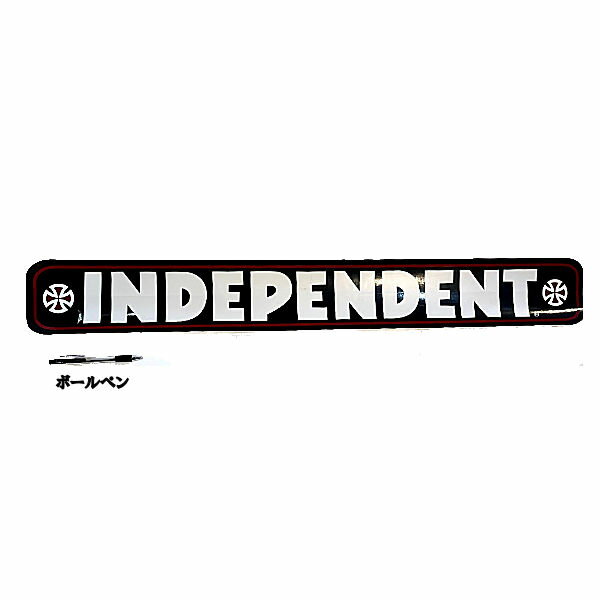 【INDEPENDENT】インデペンデント BAR 36 ステッカー ロゴ スケートボード カスタム 車 91.5cm×12.0cm ONE COLOR【あす楽対応】 2