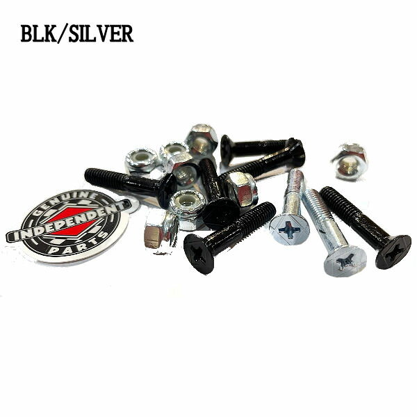 ��INDEPENDENT�ۥ���ǥڥ�ǥ�� PRECISION BOLT Genuine Parts Phillips Hardware Black �������ȥܡ��� �ȥ�å����� �ʥå� �ͥ� �ӥ���8���åȡ�7/8����� 1����� 1 1/4����� 1 1/2����� 4���顼�������ʡ�