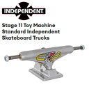 インデペンデント Stage 11 Toy Machine Standard Independent Skateboard Trucks コラボ トイマシーン スタンダード（2個1セット）129/139/144