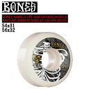 yBONES BEARINGSz{[YxAO BONES WHEELS SPF SKATEBOARD WHEELS RAPTURE 81B P5 4PK XP[g{[h EB[ 54mm/56mmyyΉz