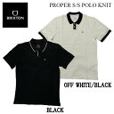 yBRIXTONzuNXg 2022t PROPER S/S POLO KNIT Y |Vc  XP[g{[h T[tB S/M/L/XL 2J[yyΉz