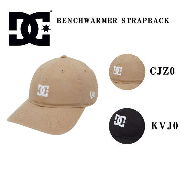 【DC Shoes】ディーシーシューズ BENCHWARMER STRAPBACK キャップ 帽子 スケートボード アウトドア スノーボード 2022モデル キャンプ 【あす楽対応】