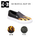 【DC Shoes】ディーシーシューズ 2022春夏 KS MANUAL SLIP-ON キッズ スニーカー 靴 シューズ スケシュー スケートボード 子供 17cm~25cm【あす楽対応】