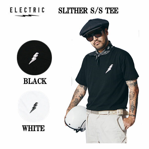 【ELECTRIC】エレクトリック 2023春夏 SLITHER S/S TEE メンズ Tシャツ 半袖トップス スケートボード ストリート M/L/XL 2カラー【正規品】【あす楽対応】