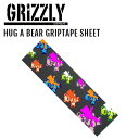 【GRIZZLY】グリズリー HUG A BEAR GRIPTAPE SHEET デッキテープ グリップテープ スケートボード スケボー sk8 skateboard マルチ【あす楽対応】