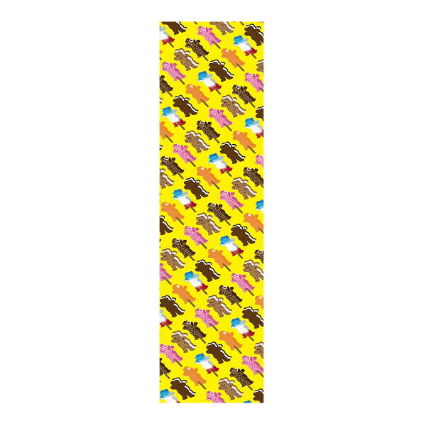 surf&snow 54TIDEの【GRIZZLY】グリズリー ICE CREAM TRUCK GRIPTAPE SHEET YELLOW デッキテープ グリップテープ スケートボード スケボー sk8 skateboard イエロー【正規品】｜アングル2