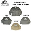 【LURKING CLASS】ラーキングクラス 2022秋冬 COPRO COACH JACKET SKETCHY TANK スケッチータンク メンズ アウター 長袖 コーチ ジャケット スケートボード M/L/XL アート【正規品】