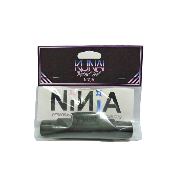 surf&snow 54TIDEの【NINJA】ニンジャ KUNAI クナイ Tツール ラチェット レンチ 脱着式 コンパクト スケートボード スケボー メンテナンス 工具｜アングル2