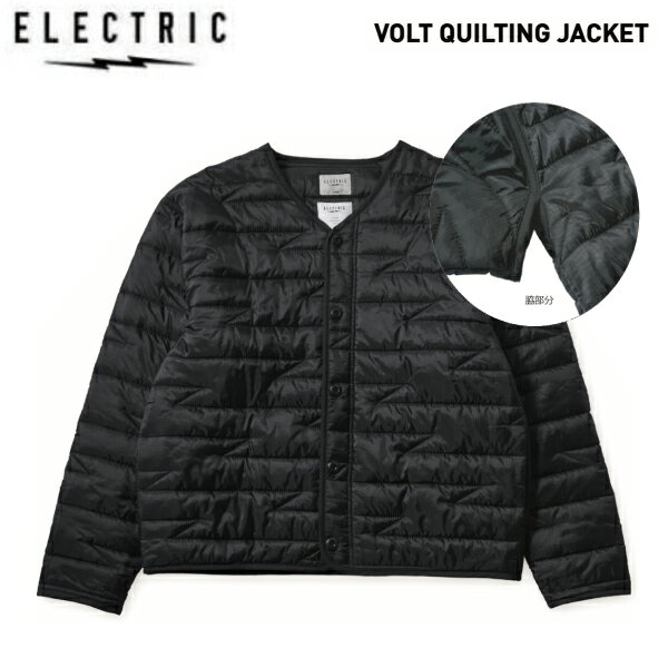 【ELECTRIC】エレクトリック 2023秋冬 VOLT QUILTING JACKET メンズ キルティングジャケット アウター ..