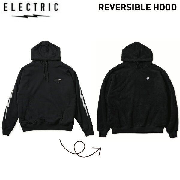 【ELECTRIC】エレクトリック 2023秋冬 REVERSIBLE HOOD メンズ プルオーバーパーカー リバーシブル トップス 長袖 スケートボード スケボー M/L/XL【正規品】【あす楽対応】