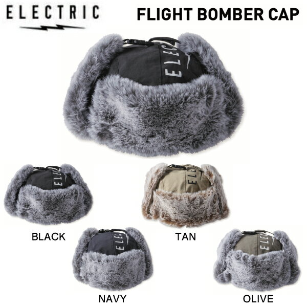 エレクトリック 2023秋冬 FLIGHT BOMBER CAP メンズ レディース フライトキャップ ボンバーキャップ 帽子 スケートボード スノーボード ONESIZE 4カラー