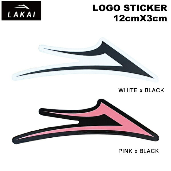 【LAKAI】ラカイ Logo Sticker ロゴ ステッカー シール スケートボード ストリート 12cmx3cm 2カラー【..