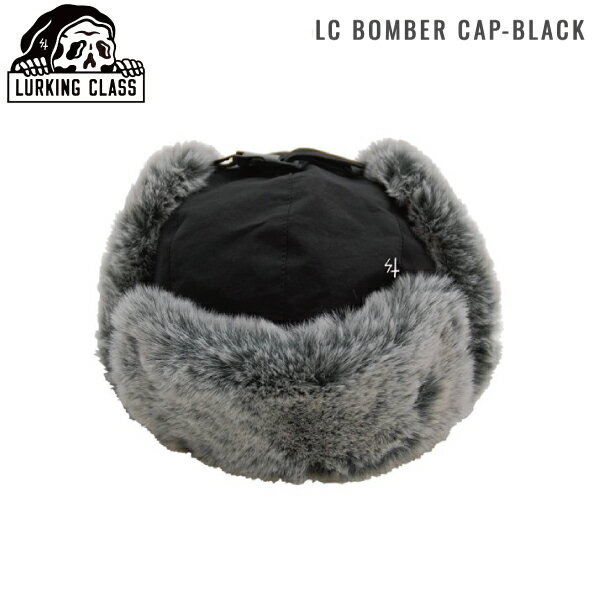 【LURKING CLASS】ラーキングクラス LC BOMBER CAP メンズ レディース ボンバーキャップ フライトキャップ 帽子 スケートボード スノーボード ONESIZE【正規品】