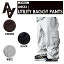 【AA HARDWEAR】2023/2024 ダブルエー UTILITY BAGGY PANTS ユニセックス バギーパンツ スノーパンツ 耐水 防水 スノーウェア スノーボード M/L/XL 3カラー【あす楽対応】