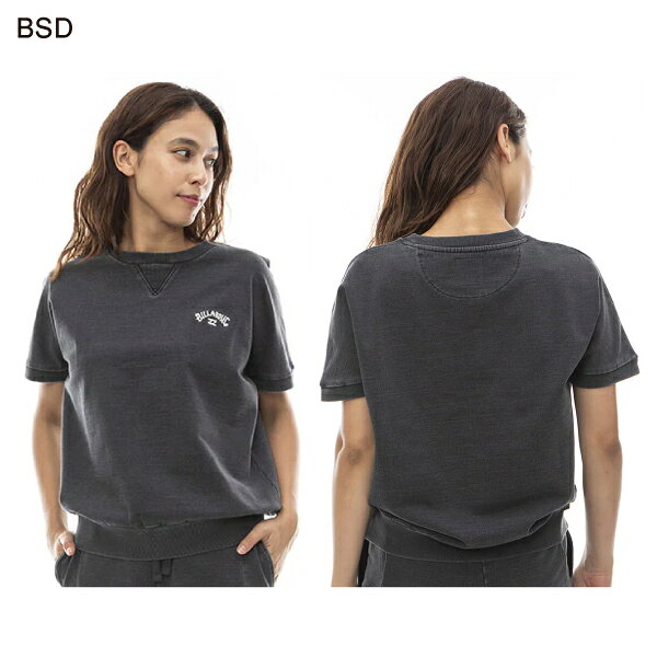【BILLABONG】ビラボン ARCH LOGO SS SWEAT CREW レディース 半袖 スウェット Tシャツ トップス セットアップ着用可 アウトドア キャンプ 夏 M/L 3カラー【正規品】 54tide-10152760 surf&snow 54TIDE サンプル画像2