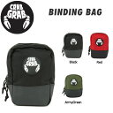 【CRABGRAB】クラブグラブ BINDING BAG ビンディングバッグ バック ハイバックパック スノーボード 収納バック 3カラー