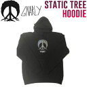 【GNARLY】ナーリー2017秋冬 STATIC TREE HOODIE メンズ 長袖パーカー プルオーバーパーカー S-XXL BLACK