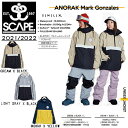 ySCAPEzGXP[v 2021/2022 ANORAK MARK GONZALES jZbNX UNISEX Xm[WPbg AE^[ Xm[EFA Xm[{[h S/M/L/XL 3J[yyΉz