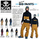 【SCAPE】エスケープ 2021/2022 BIB PANTS メンズ スノーパンツ アウター スノーウェア スノーボード S/M/L/XL 8カラー