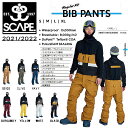 エスケープ 2021/2022 BIB PANTS メンズ スノーパンツ アウター スノーウェア スノーボード S/M/L/XL 8カラー