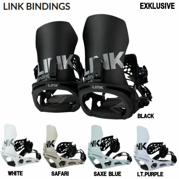 楽天surf＆snow 54TIDE【LINK BINDINGS】2023/2024 リンクバインディングス EXKLUSIVE スノーボード バインディング グラトリ ワンメイク フリースタイル フリーラン S/M 5カラー【正規品】