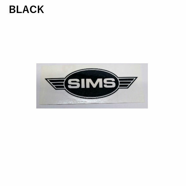 【SIMS SNOWBOARDS】シムス 2021 OVAL LOGO MEDIUM STICKER ステッカー スノーボード シール 3カラー W170×H60【あす楽対応】