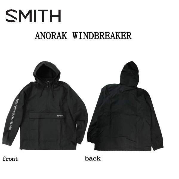 スミス ANORAK WINDBREAKER メンズ スポーツ ジャケット ウィンドブレーカー スノーボード ウィンタースポーツ S/M/L/XL ONECOLOR 