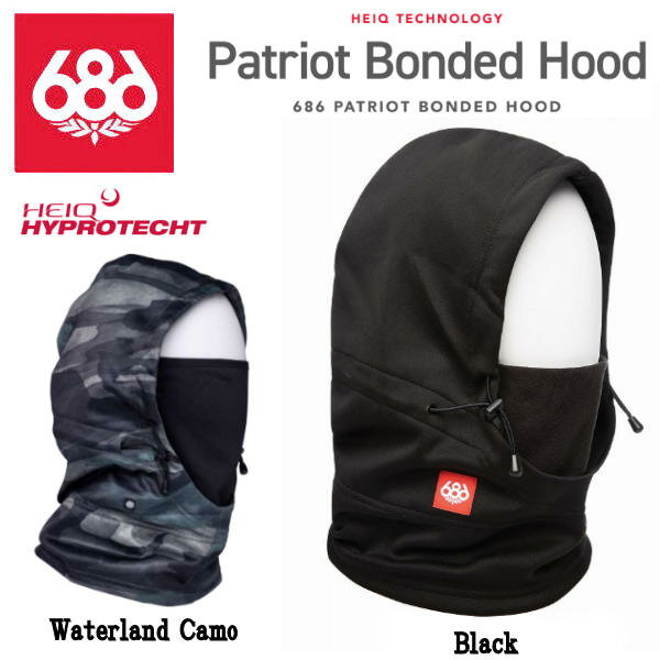 2022/2023 シックスエイトシックス Mens Patriot Bonded Hood メンズ パトリオット ボンデッドフード スノーボード ONE SIZE 2カラー