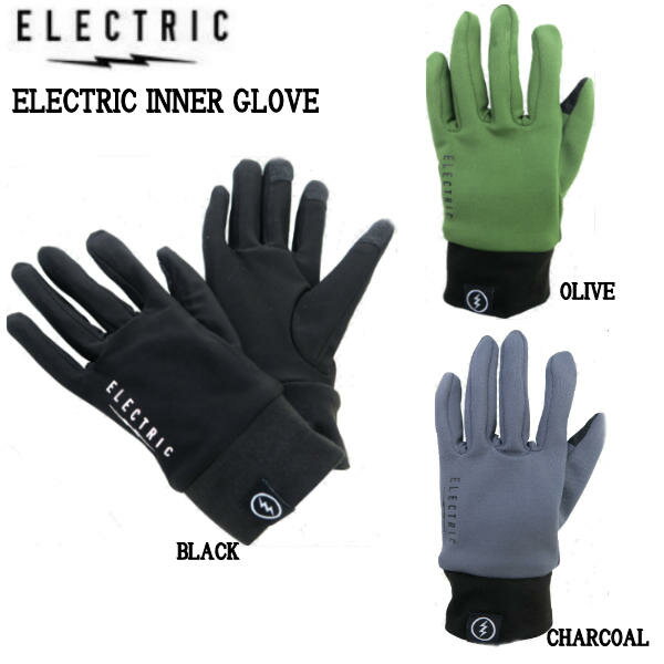 エレクトリック 2022-2023 秋冬 INNER SNOW GLOVE インナー スノーグローブ 手袋 スノーボード スキー ウィンタースポーツ 3カラー S/M・L/XL 2サイズ 