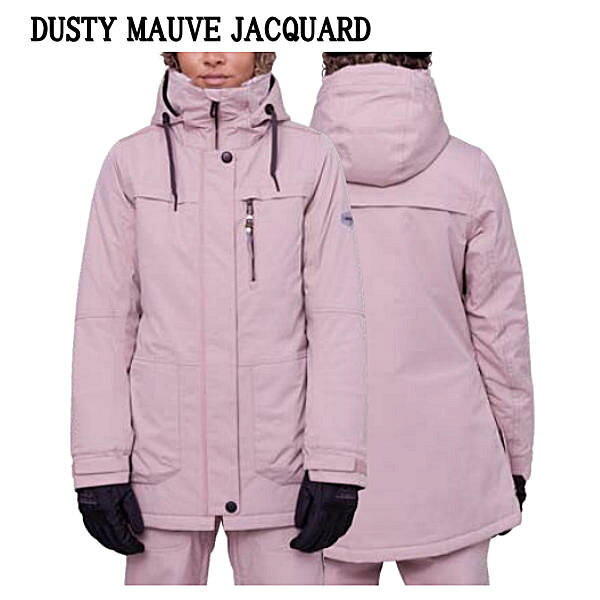surf&snow 54TIDEの【686】シックスエイトシックス WOMENS SPIRIT INSULATED JACKET レディース スノージャケット スノーウェア トップス アウター スノーボード スキー アウトドア 防寒 キャンプ S/M 2カラー【正規品】｜アングル3