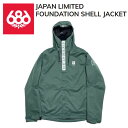 2023/2024 シックスエイトシックス JAPAN LIMITED FOUNDATION SHELL JACKET メンズ ジャパンリミテッド 限定 ジャケット アウター スノーウェア スノーボード S/M/L