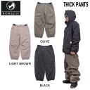 2023/2024 ノマディック THICK PANTS メンズ パンツ ボトムス スノーウェア スノーボード M/L/XL 3カラー