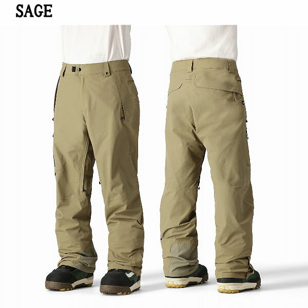 【686】シックスエイトシックス GORE-TEX GT PANT メンズ ゴアテックス スノーパンツ スノーウェア ボトムス ズボン スノボー スノーボード スキー アウトドア ウィンタースポーツ M/L 2カラー【正規品】