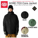 【686】2024/2025 シックスエイトシックス GORE-TEX CORE SHELL JACKET スノージャケット スノーウェア アウター スノボー スノーボード M/L 3カラー【正規品】(4)