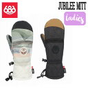 【686】2024/2025 シックスエイトシックス Woman's JUBILEE MITT レディース ミット スノーグローブ ミトン スノーボード スキー...