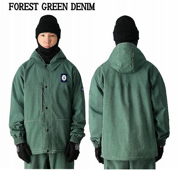 【686】シックスエイトシックス DOJO SHELL JACKET メンズ スノージャケット スノーウェア アノラック トップス アウター スノーボード スキー アウトドア 防寒 キャンプ M/L/XL 2カラー【正規品】 54tide-10153055 surf&snow 54TIDE サンプル画像3