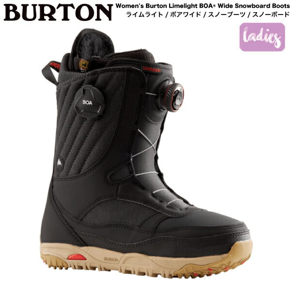 yBURTONz2024/2025 o[g Women's Burton Limelight BOA Wide Snowboard Boots fB[X CCg {A Ch...