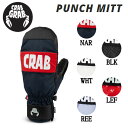 【CRABGRAB】クラブグラブ 2023/2024 PUNCH MITT メンズ パンチミット グローブ スノーボード ミトン 手袋 防寒 S/M/L 5カラー 【あす楽対応】の商品画像