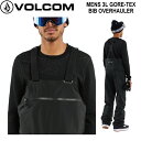 【VOLCOM】ボルコム 2023/2024 MENS 3L GORE-TEX BIB OVERHAULER メンズ ビブパンツ スノーパンツ ウェア スノーボード ゴアテックス パウダー フリーラン アウトドア S/M/L/XL【正規品】(4)