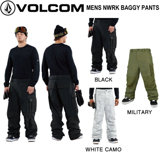 【VOLCOM】ボルコム 2023/2024 MENS NWRK BAGGY PANTS メンズ スノーパンツ ボトムス ズボン ウェア スノーボード スキー パウダー フリーラン アウトドア M/L 3カラー【正規品】 【VOLCOM】ボルコム 2023/2024 MENS NWRK BAGGY PANTS メンズ スノーパンツ ボトムス ズボン ウェア スノーボード スキー パウダー フリーラン アウトドア M/L 3カラー【正規品】